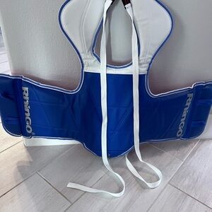 Rhingo Blue and Red Reversible Martial Arts Chest Pad size S